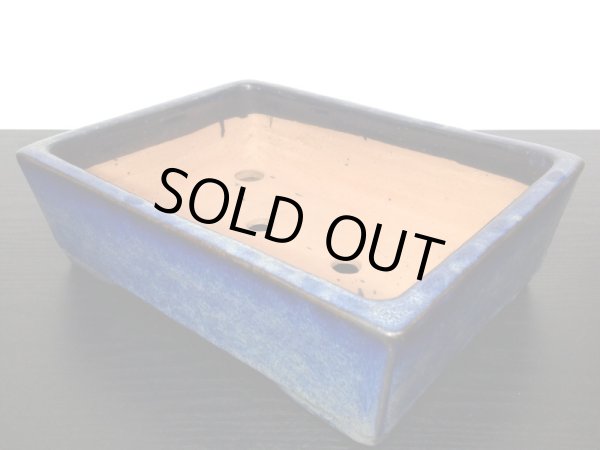 Photo3: "Shuho" Tokoname Pot / Japanese Bonsai Pot (3)