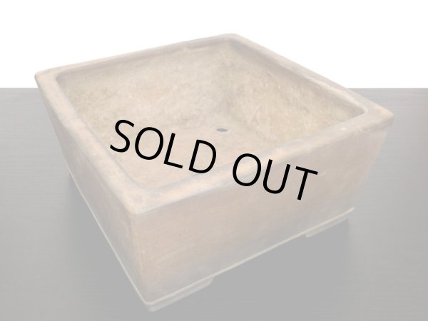 Photo4: "Shouzan" Tokoname Pot / Japanese Bonsai Pot (4)