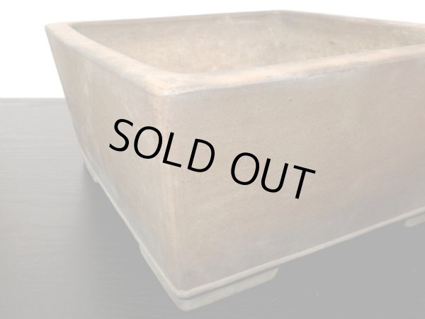 Photo3: "Shouzan" Tokoname Pot / Japanese Bonsai Pot (3)