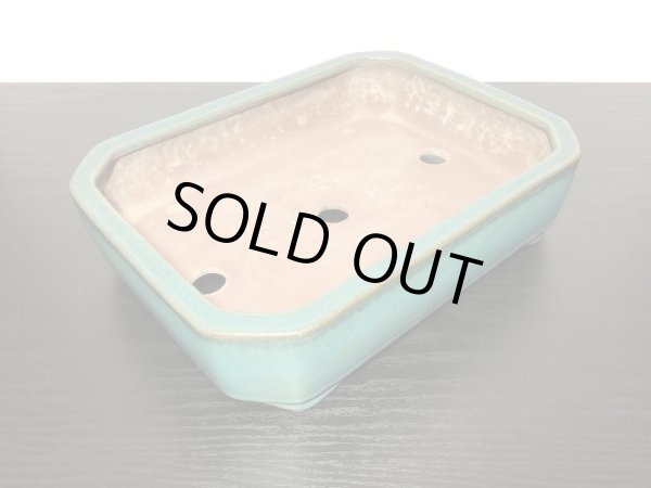 Photo7: "Shousen Yamaaki" Tokoname Pot / Japanese Bonsai Pot [HK0422] (7)