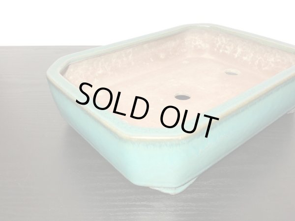 Photo9: "Shousen Yamaaki" Tokoname Pot / Japanese Bonsai Pot [HK0422] (9)