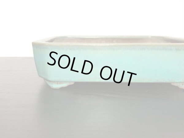 Photo6: "Shousen Yamaaki" Tokoname Pot / Japanese Bonsai Pot [HK0422] (6)