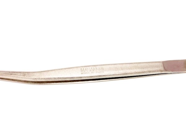 Photo3: Bonsai tweezers for Pines and Junipers / Curved (MASAKUNI) (3)