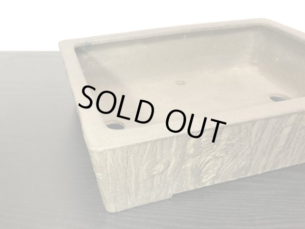 Photo7: "Shosen Jyuodo" Tokoname Pot / Japanese Bonsai Pot  (7)