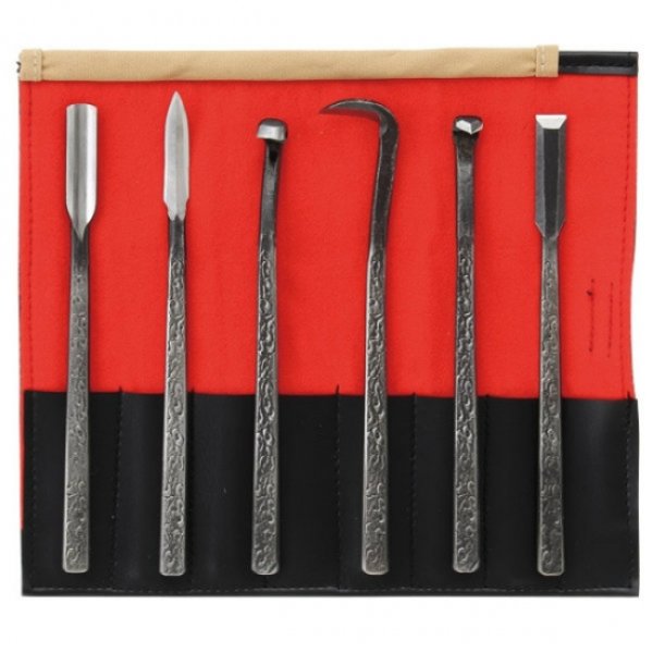 Photo1: Bonsai prime chisel set - 6 pieces (1)