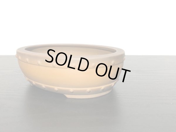 Photo2: "Bigei" Tokoname Pot / Japanese Bonsai Pot  (2)