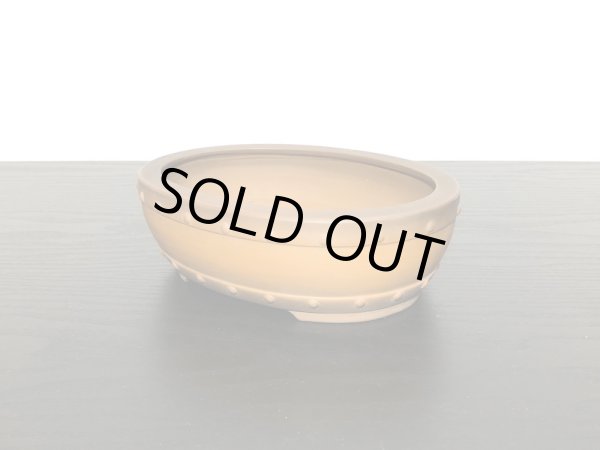 Photo3: "Bigei" Tokoname Pot / Japanese Bonsai Pot  (3)