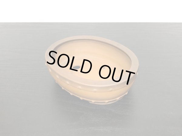 Photo5: "Bigei" Tokoname Pot / Japanese Bonsai Pot  (5)