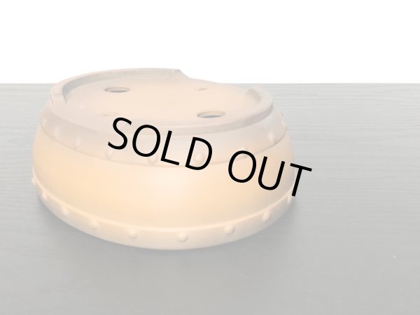 Photo6: "Bigei" Tokoname Pot / Japanese Bonsai Pot  (6)