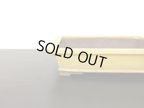 Photo3: "Shousen Yamaaki" Tokoname Pot / Japanese Bonsai Pot  (3)