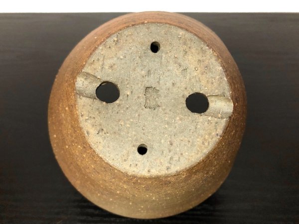 Photo2: "Reiho" Tokoname Pot / Japanese Bonsai Pot (2)