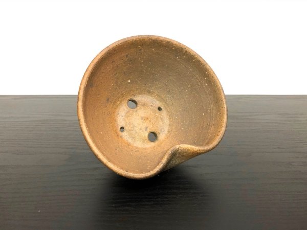 Photo4: "Reiho" Tokoname Pot / Japanese Bonsai Pot (4)