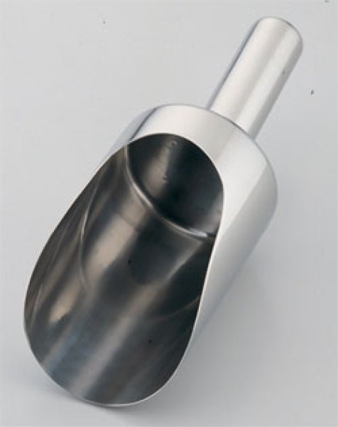 Photo1: Universal stainless steel scoop (Middle) (1)