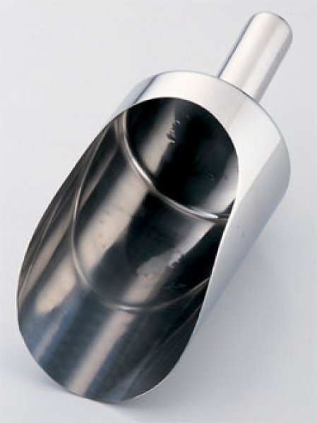 Photo1: Universal stainless steel scoop (Large) (1)