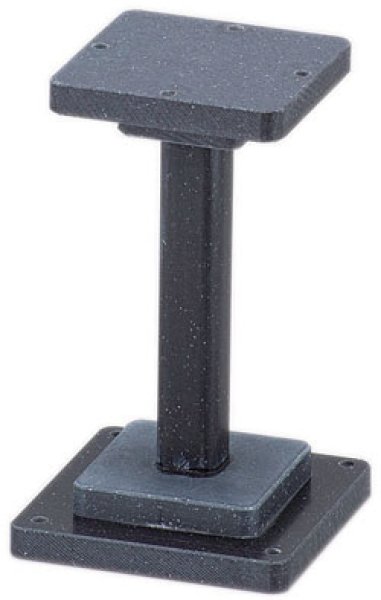 Photo1: Bonsai artificial marble display stand (Small) h150mm (1)